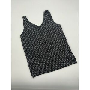 Papermoon Sequin Metallic Tank Top Size Sโ